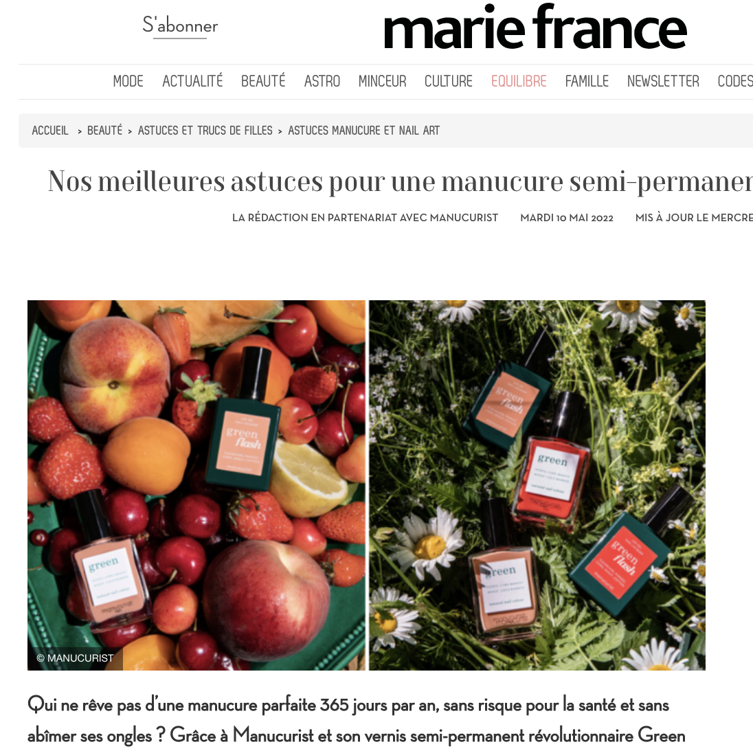 Astuce pour une manucure parfaite at home !