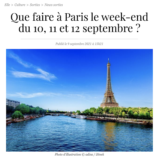S'offrir une pause bien méritée