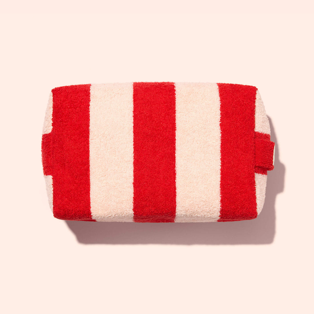Trousse en éponge rayée