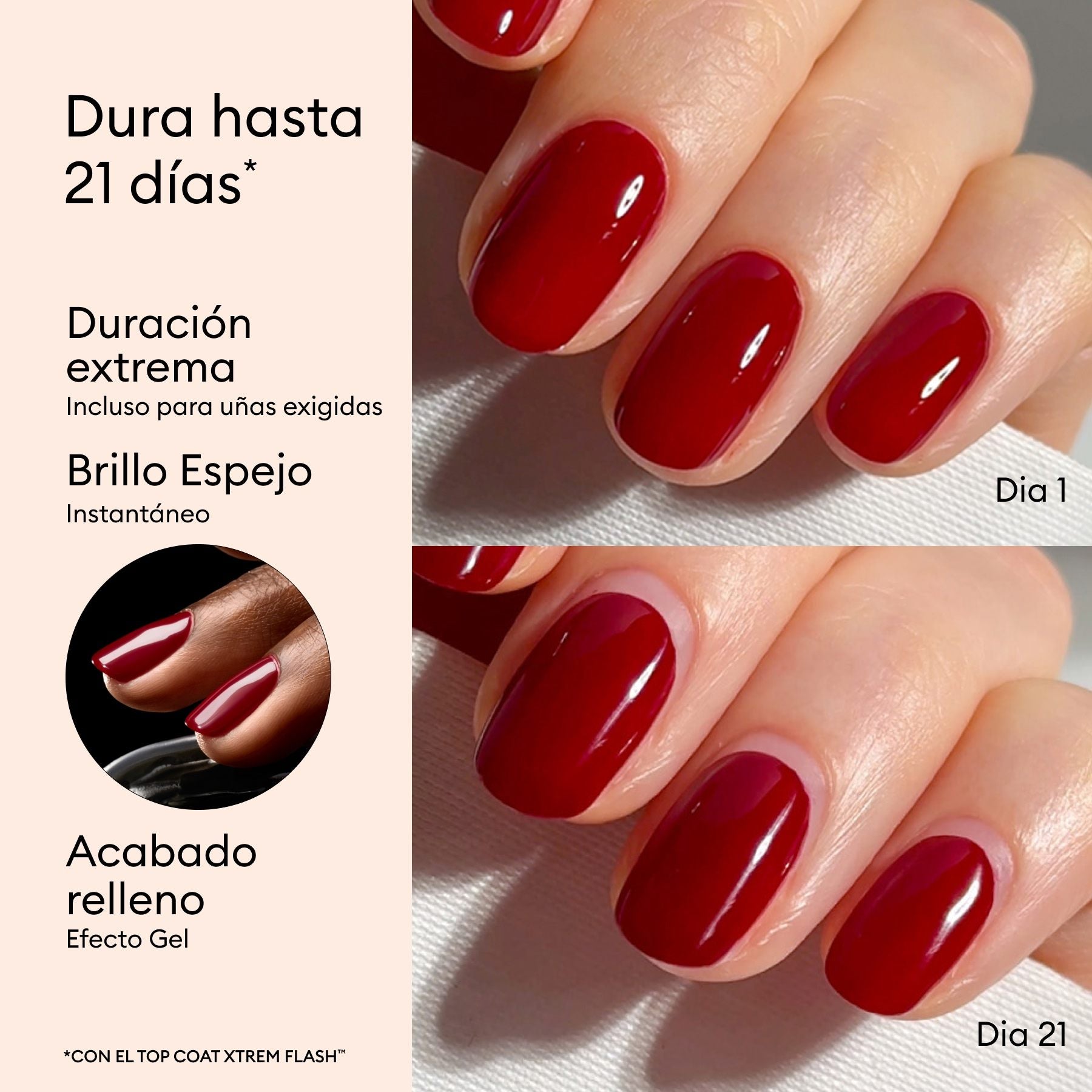 Top Coat gel Xtrem Flash™