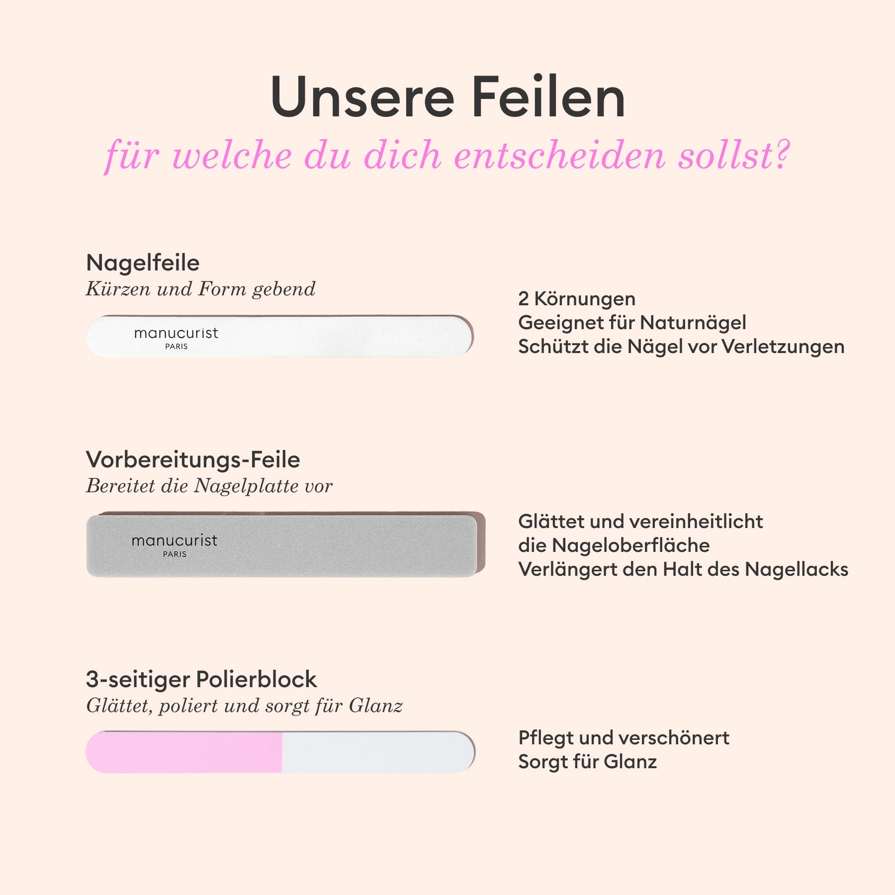 3-seitiger Polierblock
