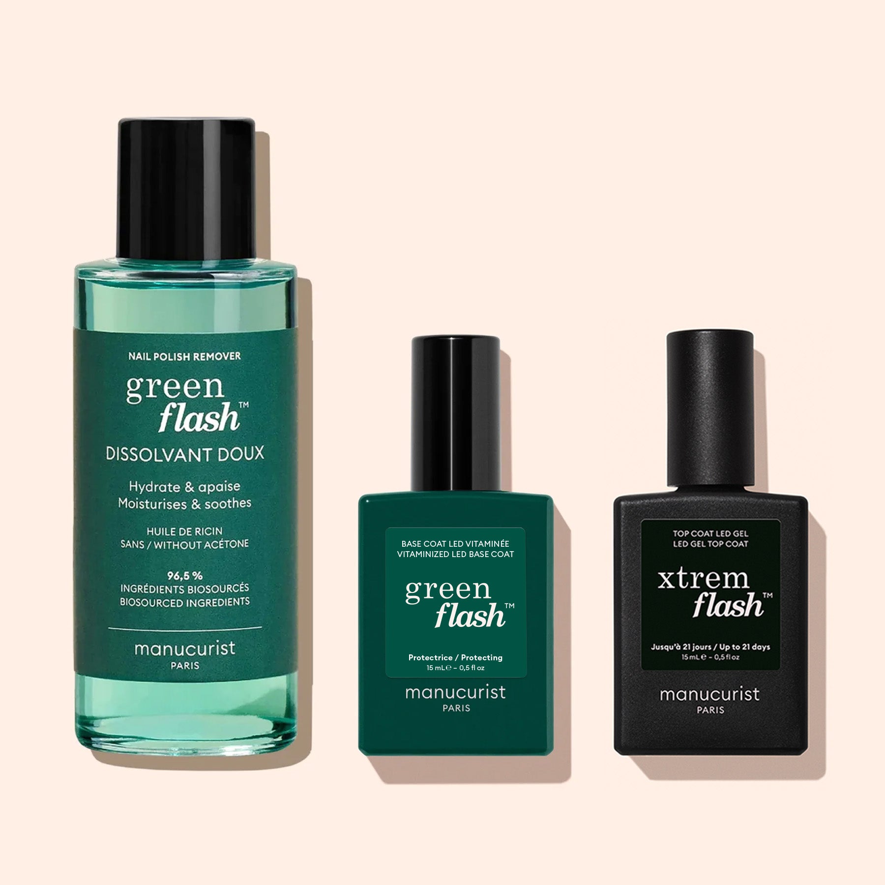 Dissolvant Doux Green Flash™