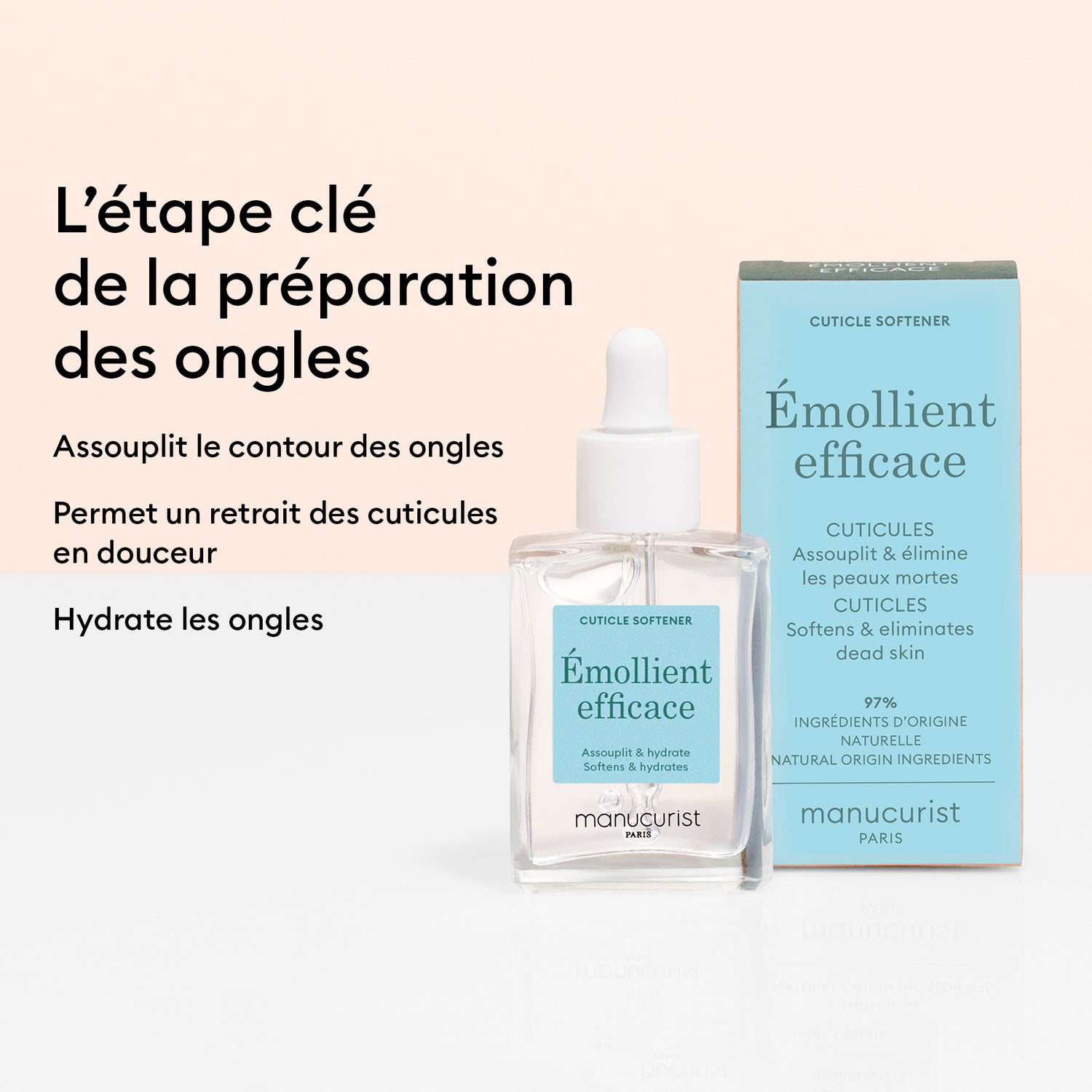 Duo Émollient Efficace & Pousse Cuticules