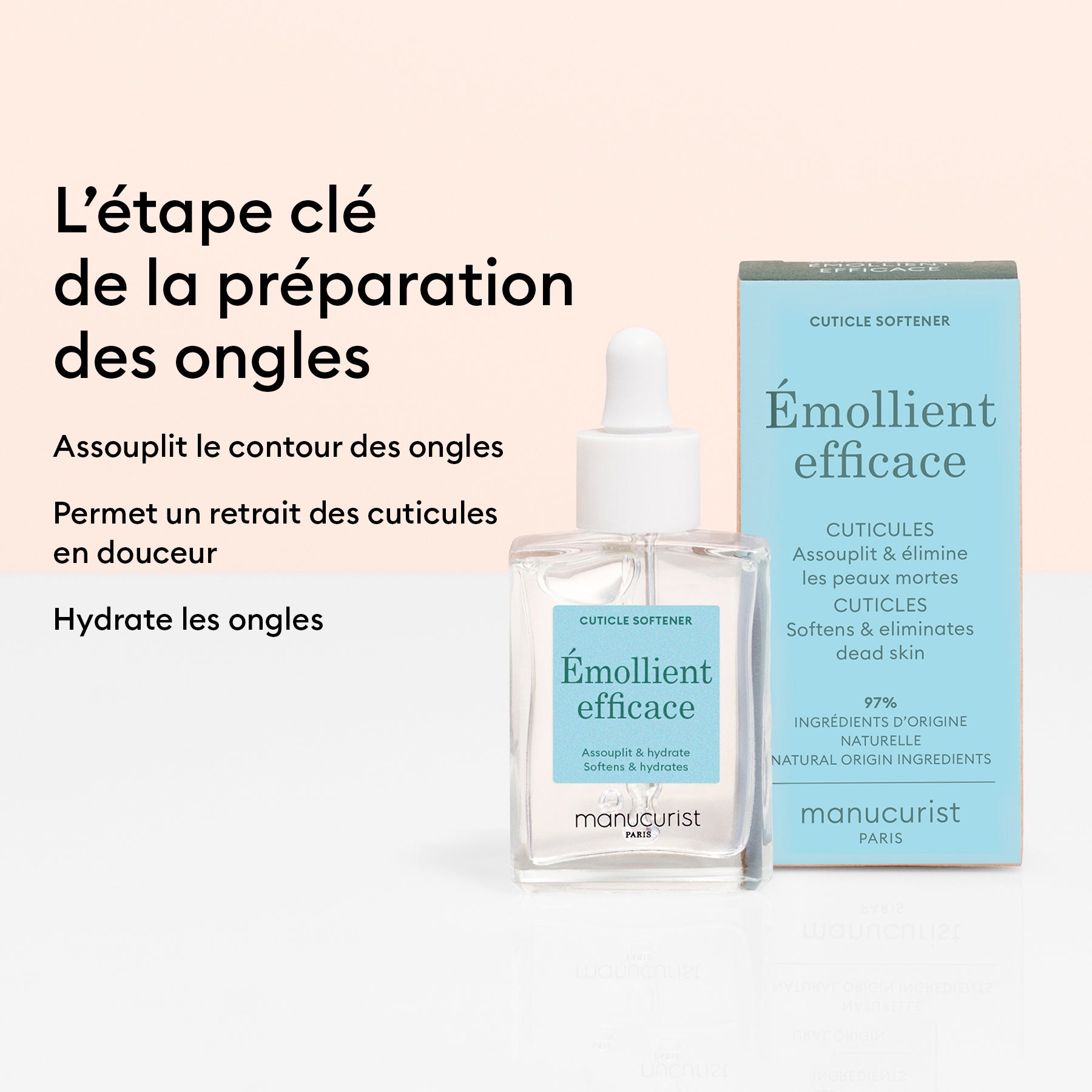 Duo Émollient Efficace & Pousse Cuticules
