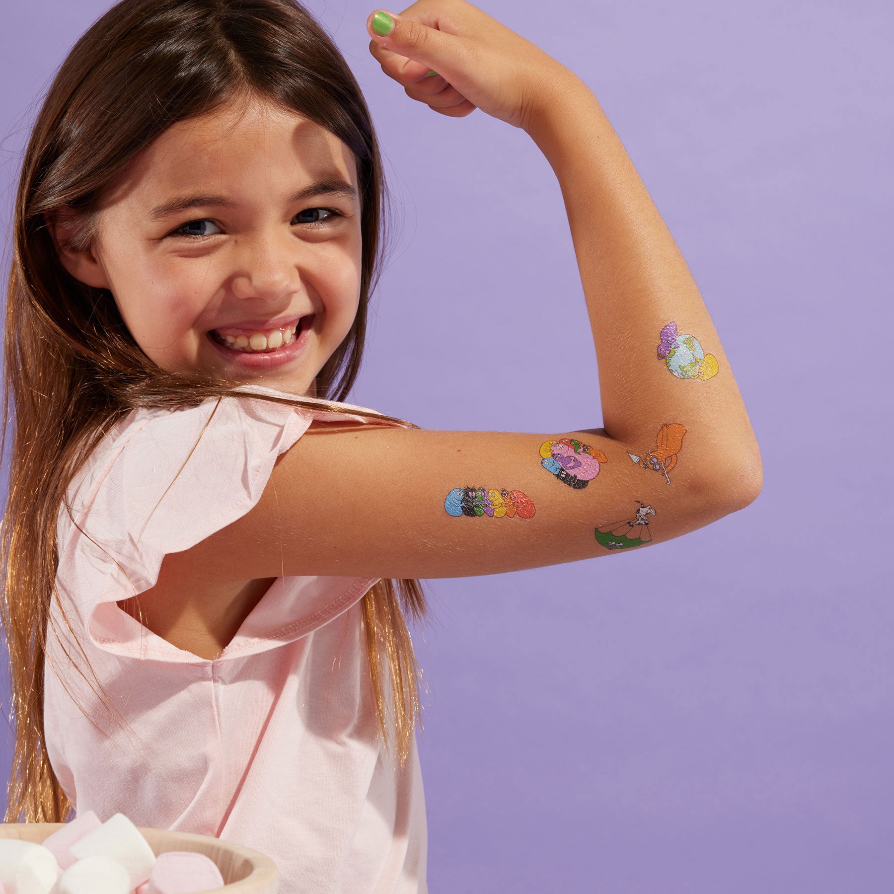 Barbapapa Temporary Tattoos