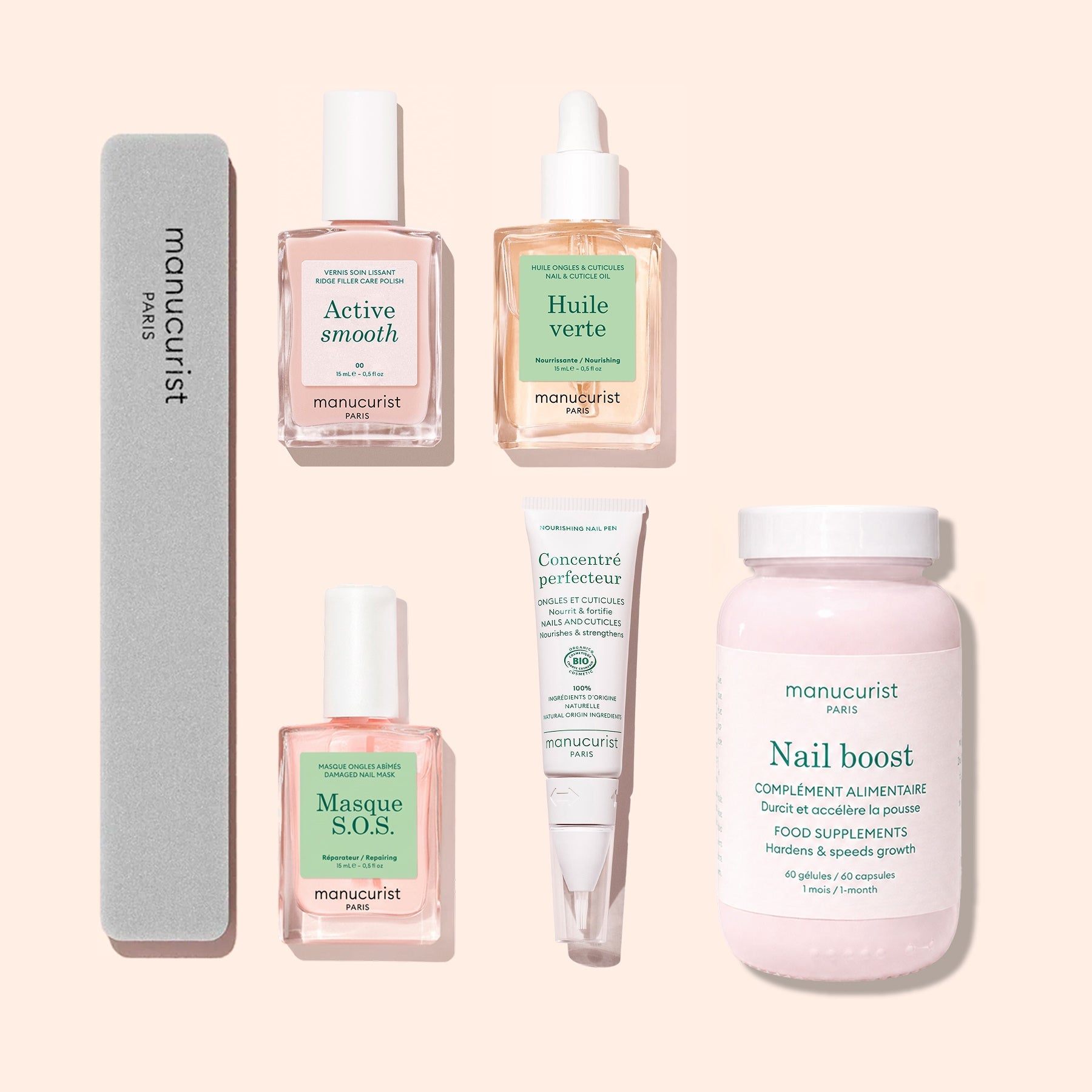 Ultimate Routine - Ridged Nails