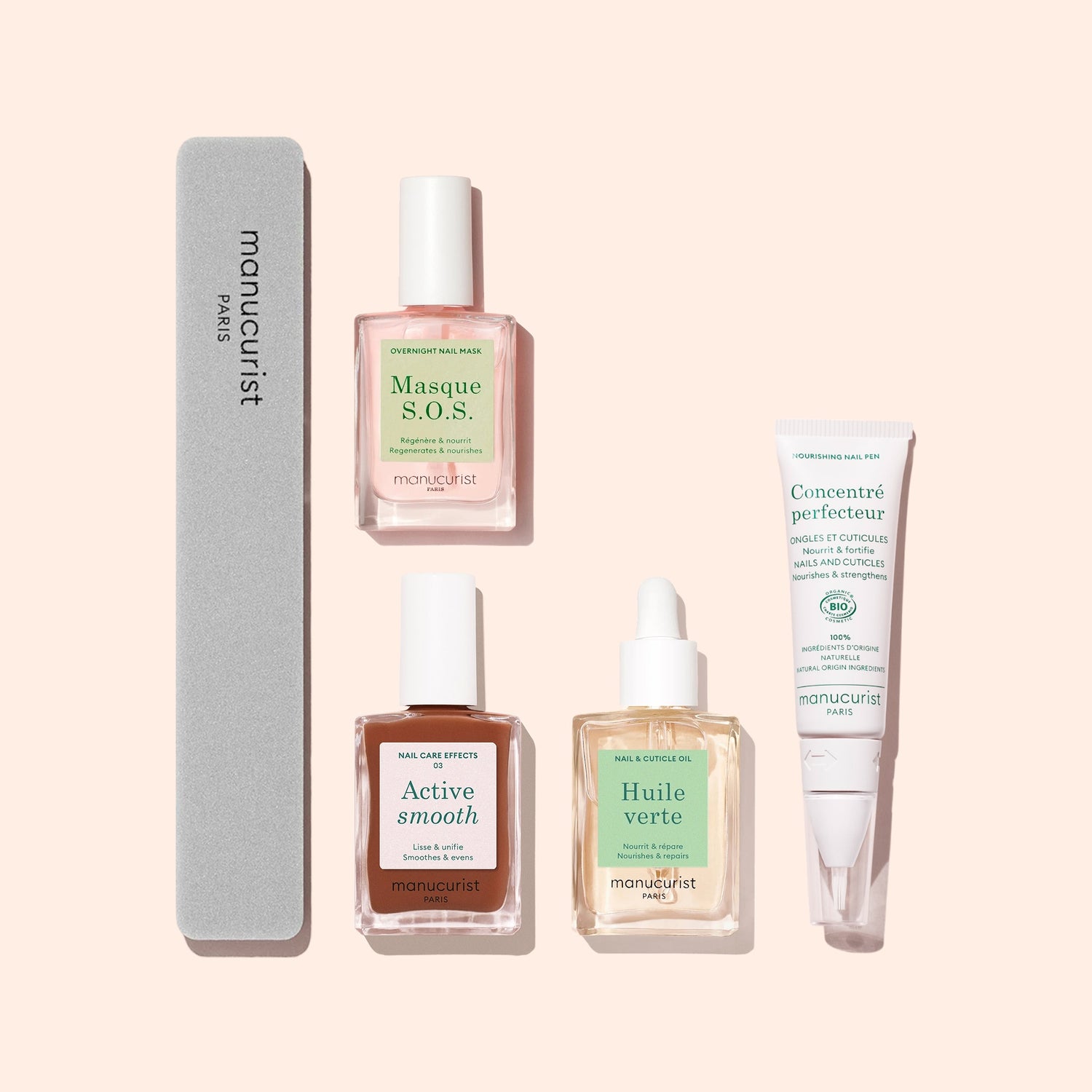 Ultimate-routine - Geribbelde nagels