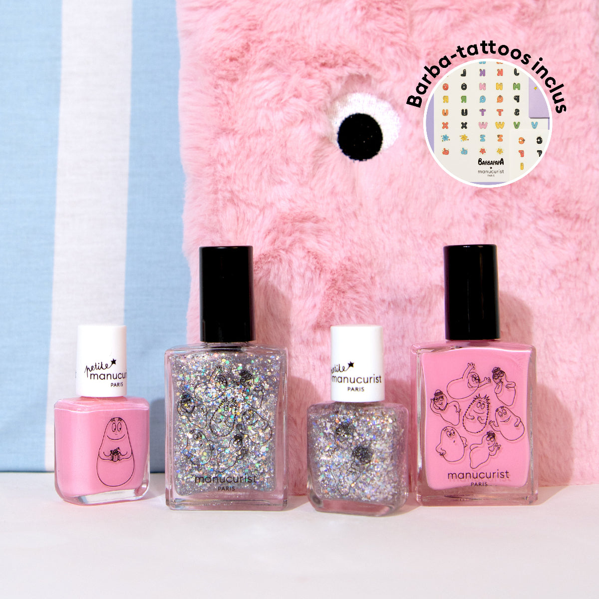 Quatuor Set Green - Barbapapa & Barbamama