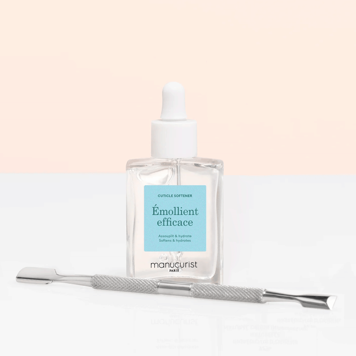 Duo med effektiv mjukgörare och nagelbandsputtare