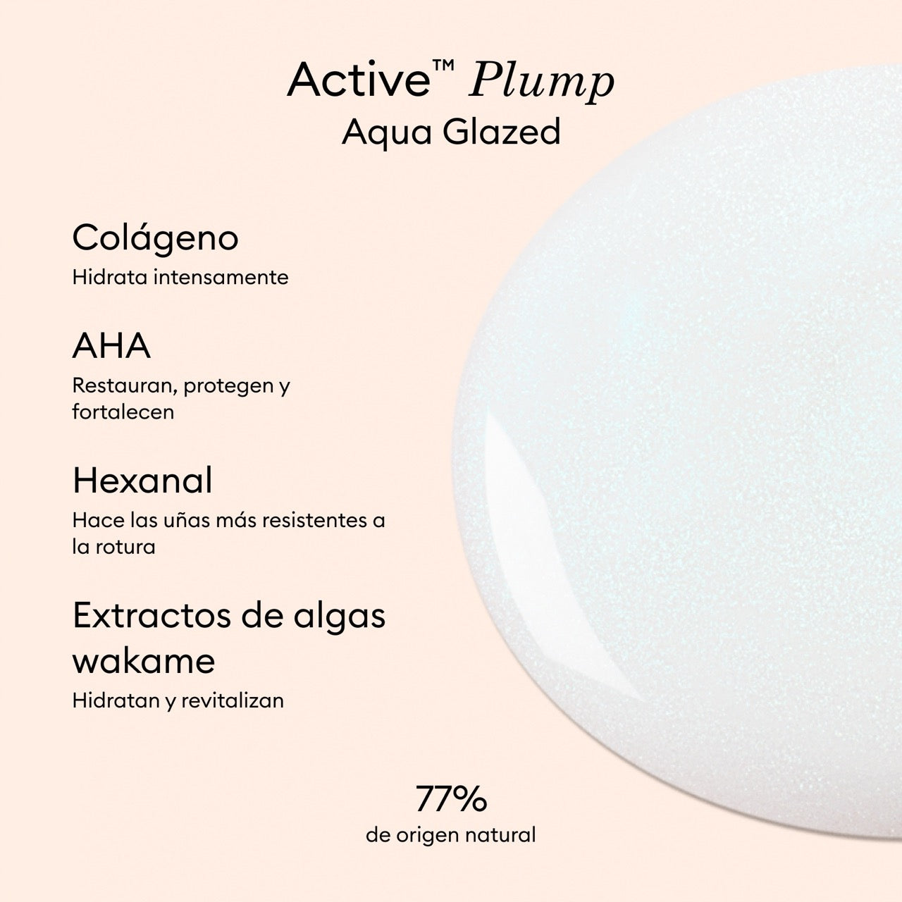 Active™ Plump Aqua Glazed