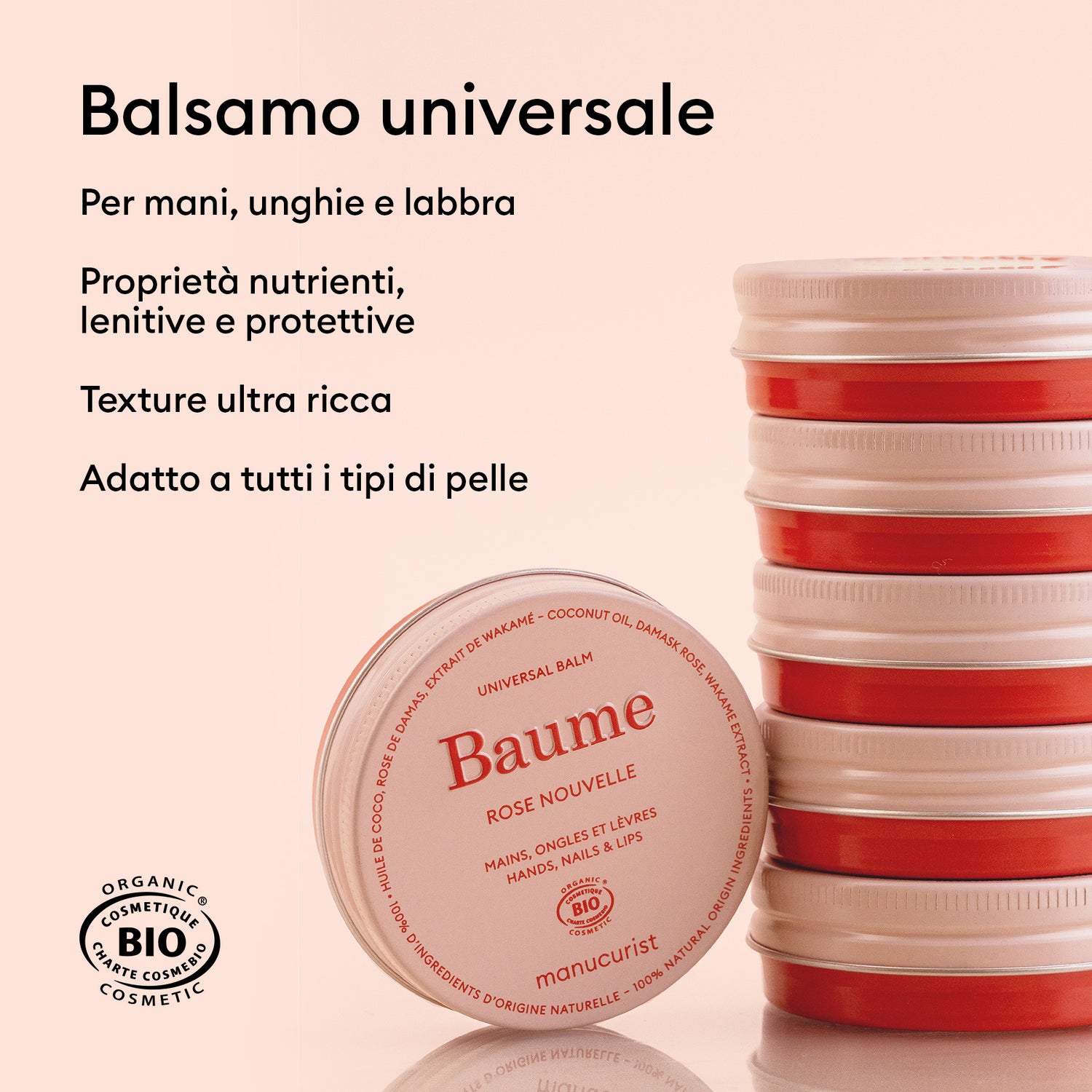 Balsamo Mani Rose Nouvelle
