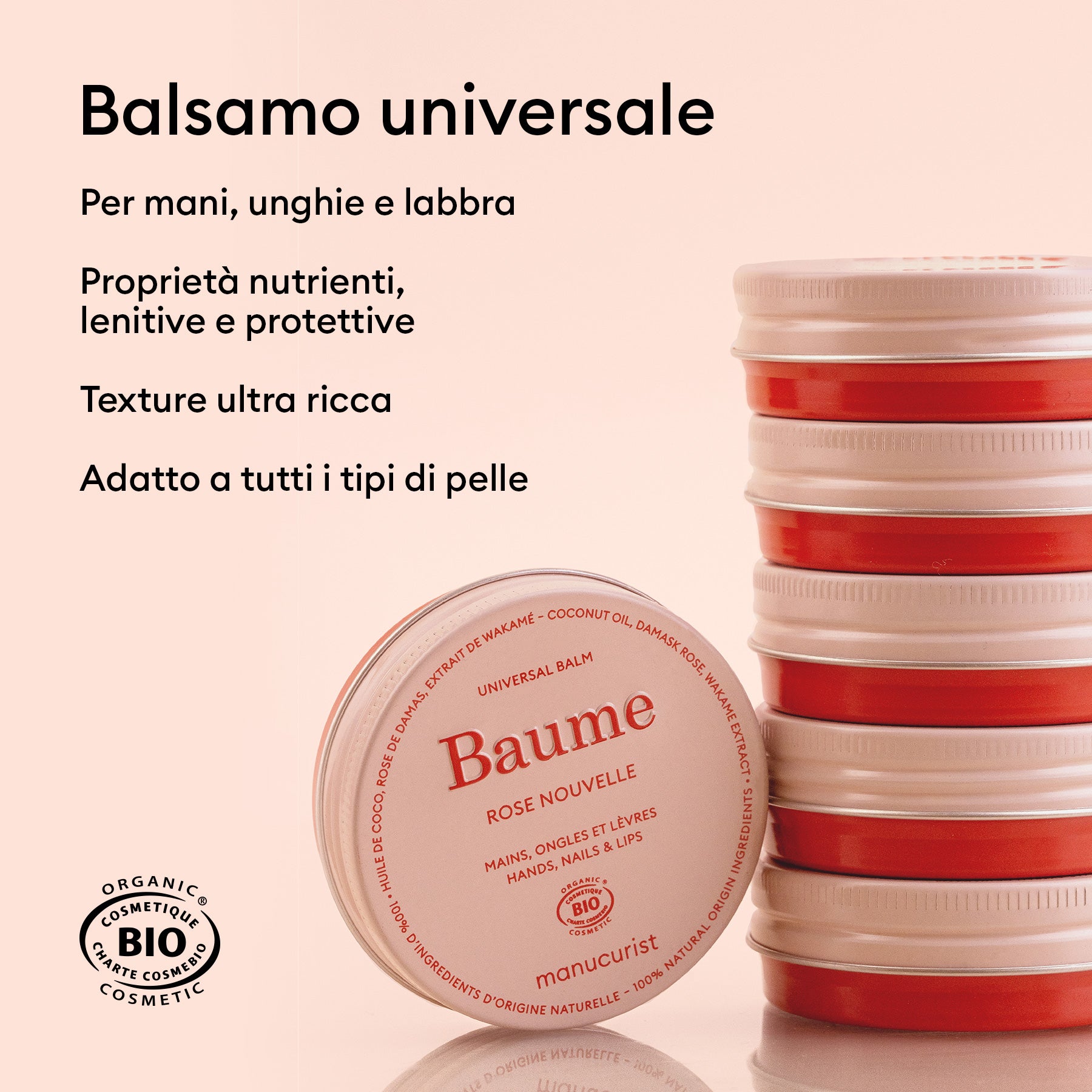 Balsamo Mani Rose Nouvelle
