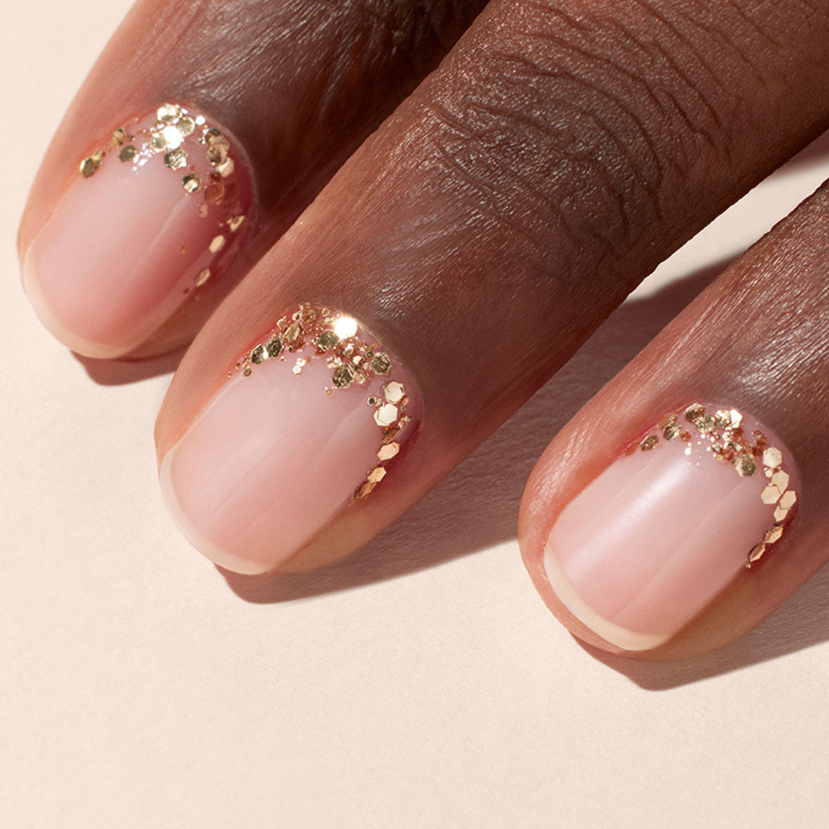 Purpurina biodegradable Rose gold