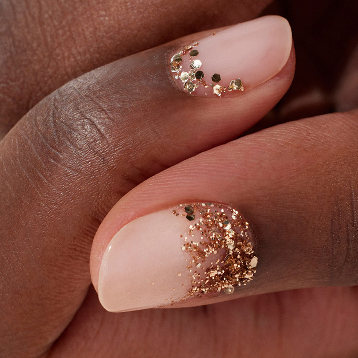 Purpurina biodegradable Rose gold