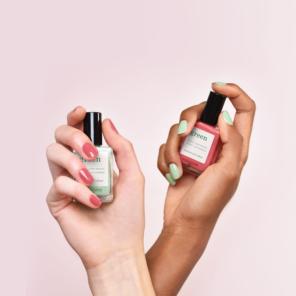 Mint et Bois de Rose : le duo pastel so British