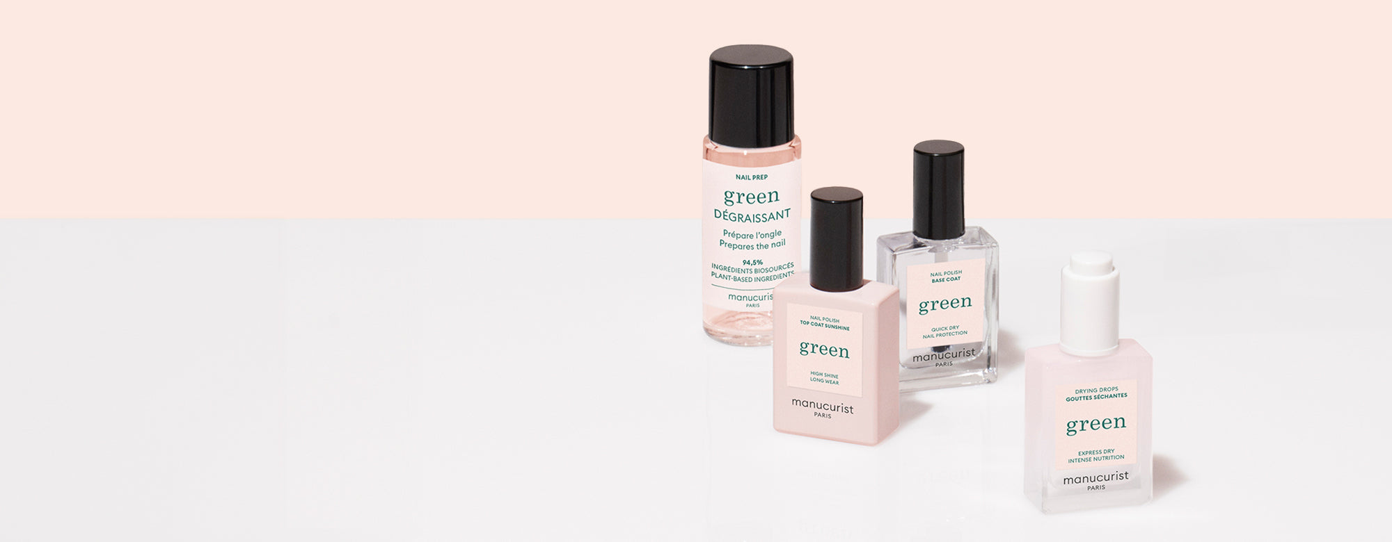 Base, top & dissolvant Green