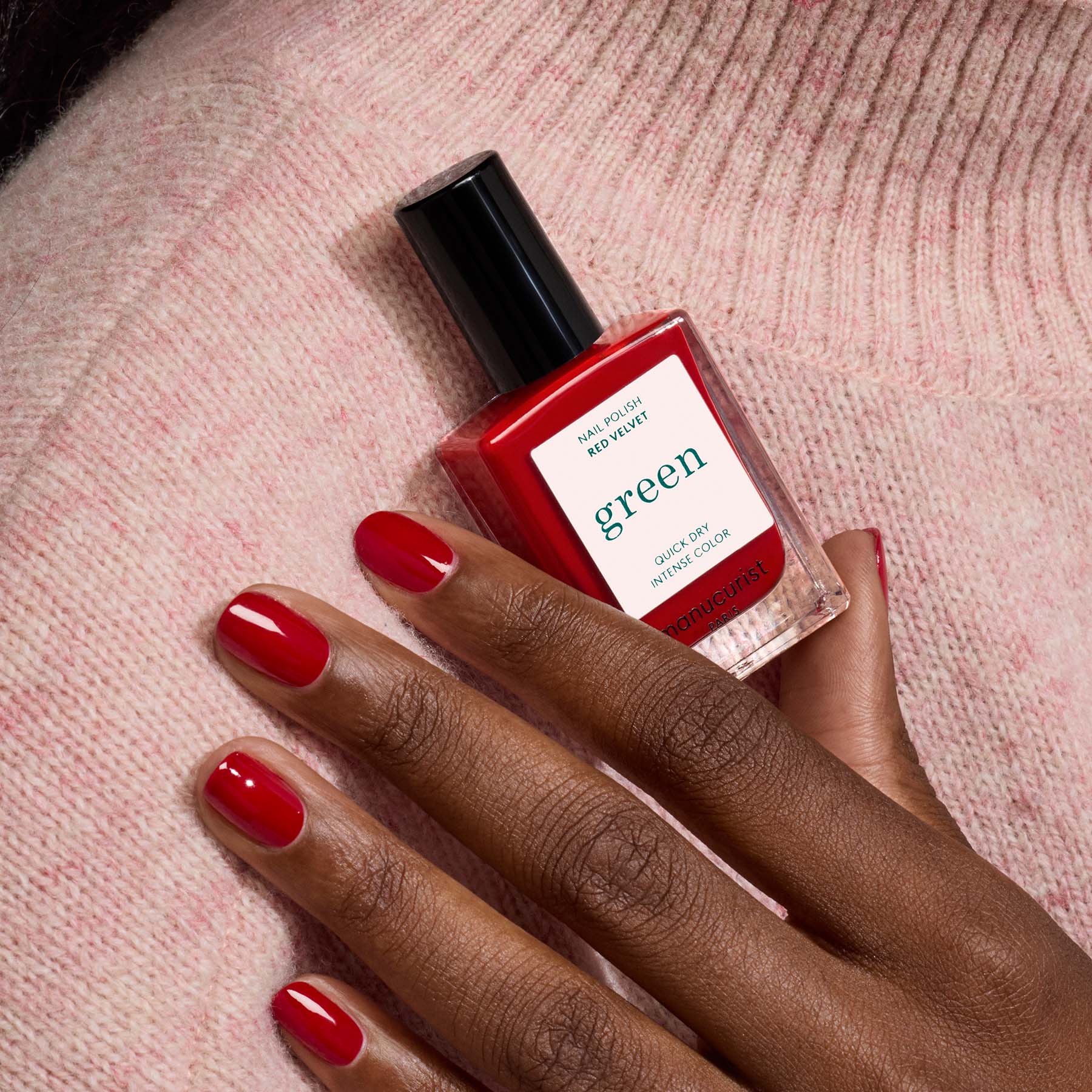 Deep velvet red Nail polish - Red Velvet | Manucurist