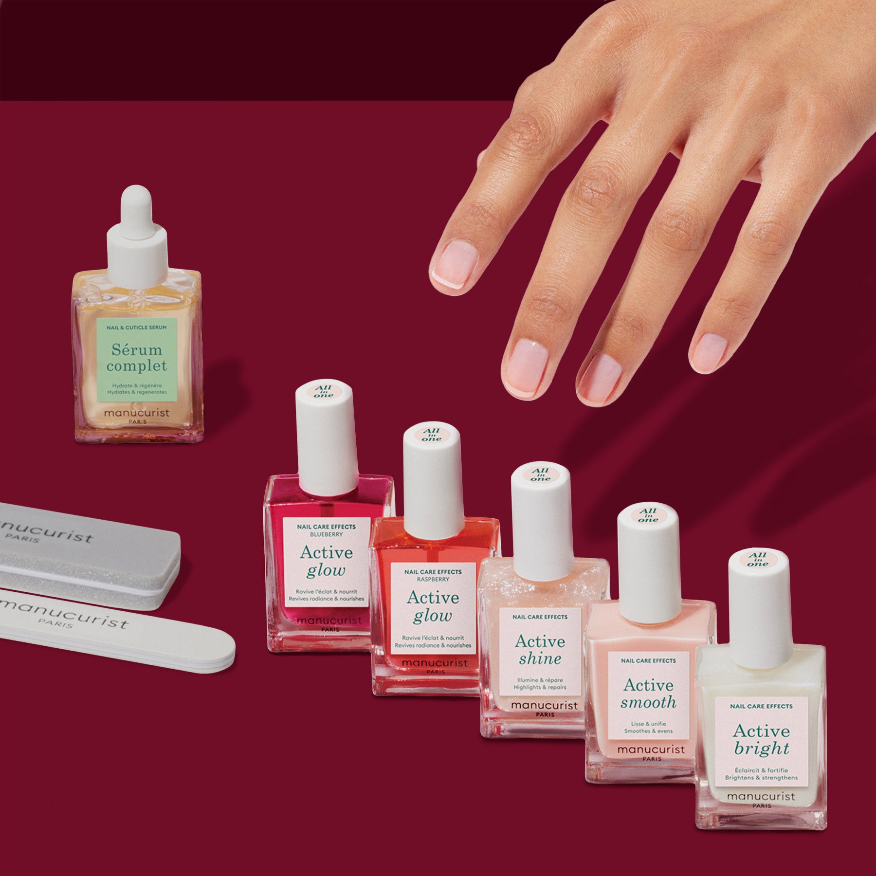 Artlalic Acrylpulver Behälter Für Französische Maniküre – Mit Fingerführung Für Perfekte Smilelines