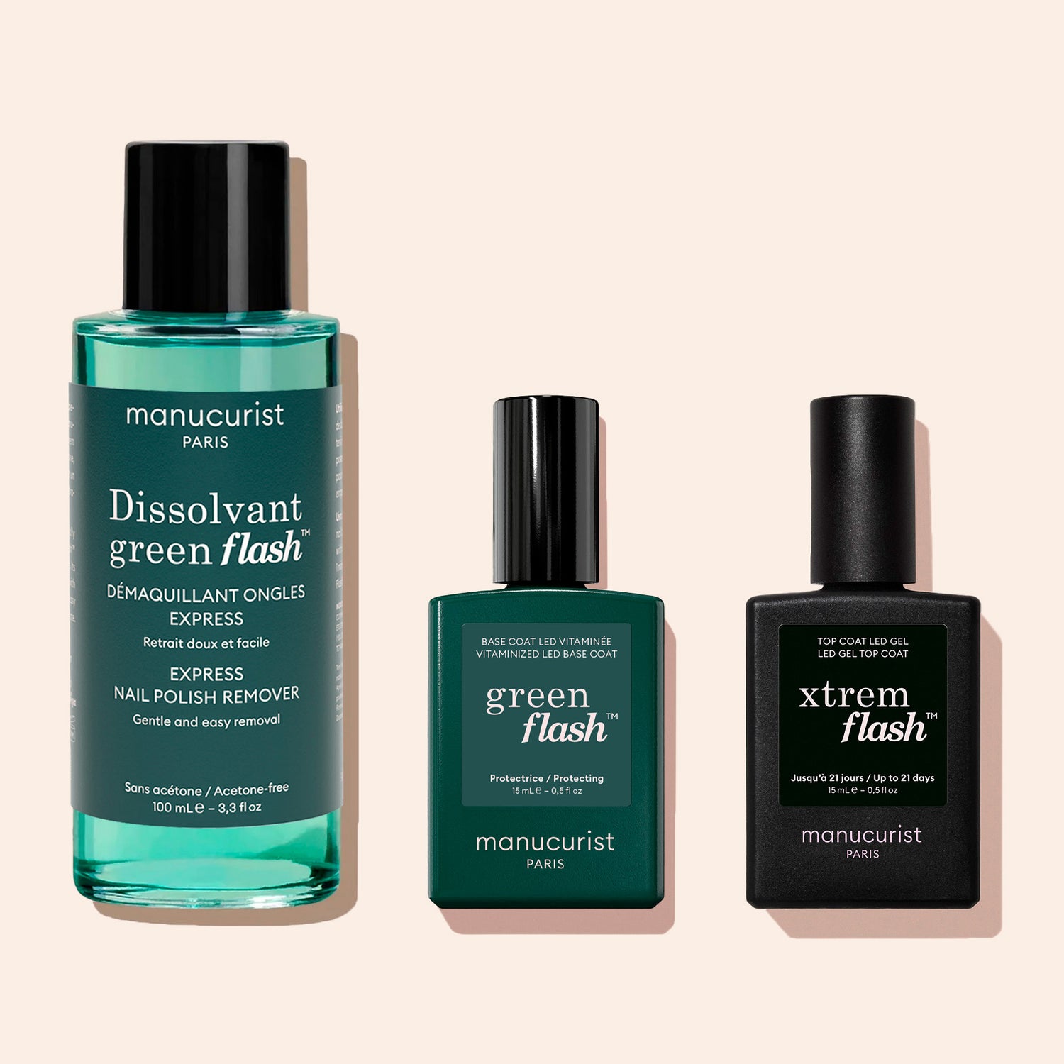 Dissolvant Doux Green Flash™
