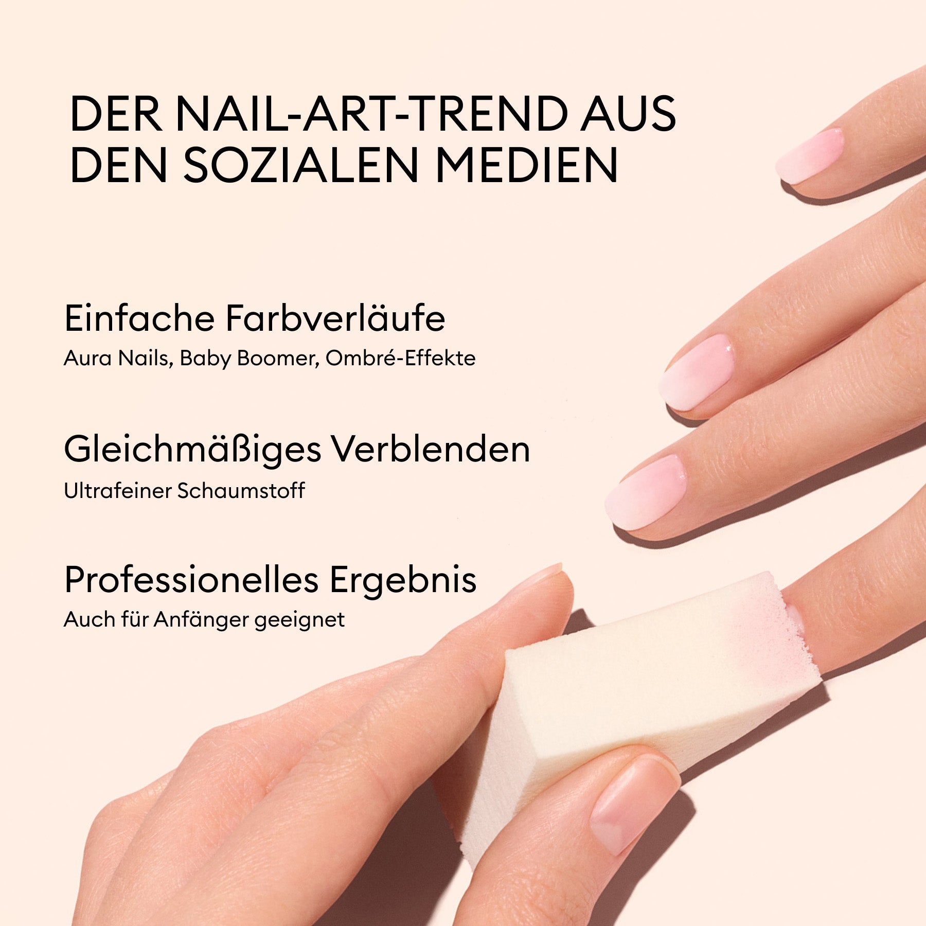 Nailart-Schwämme - x 4