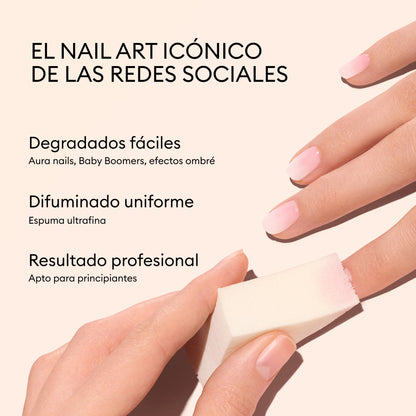 Esponjas para Nail Art - 4 unidades