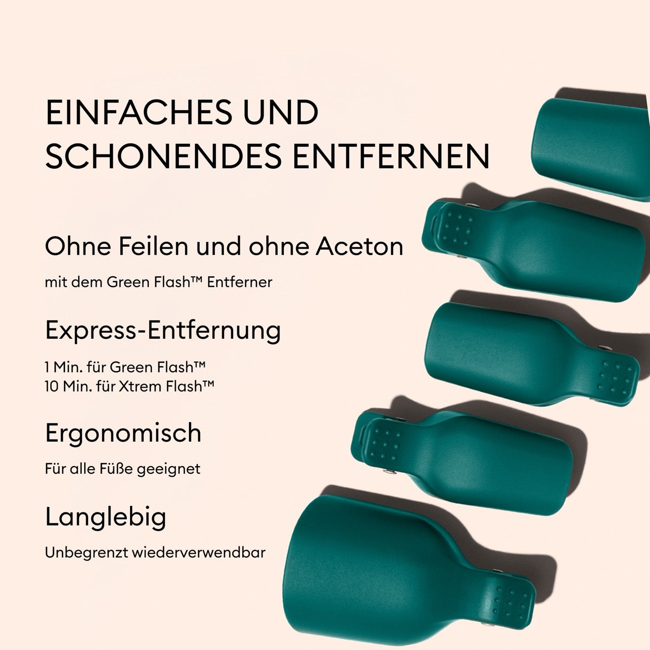 Zehen-Clips