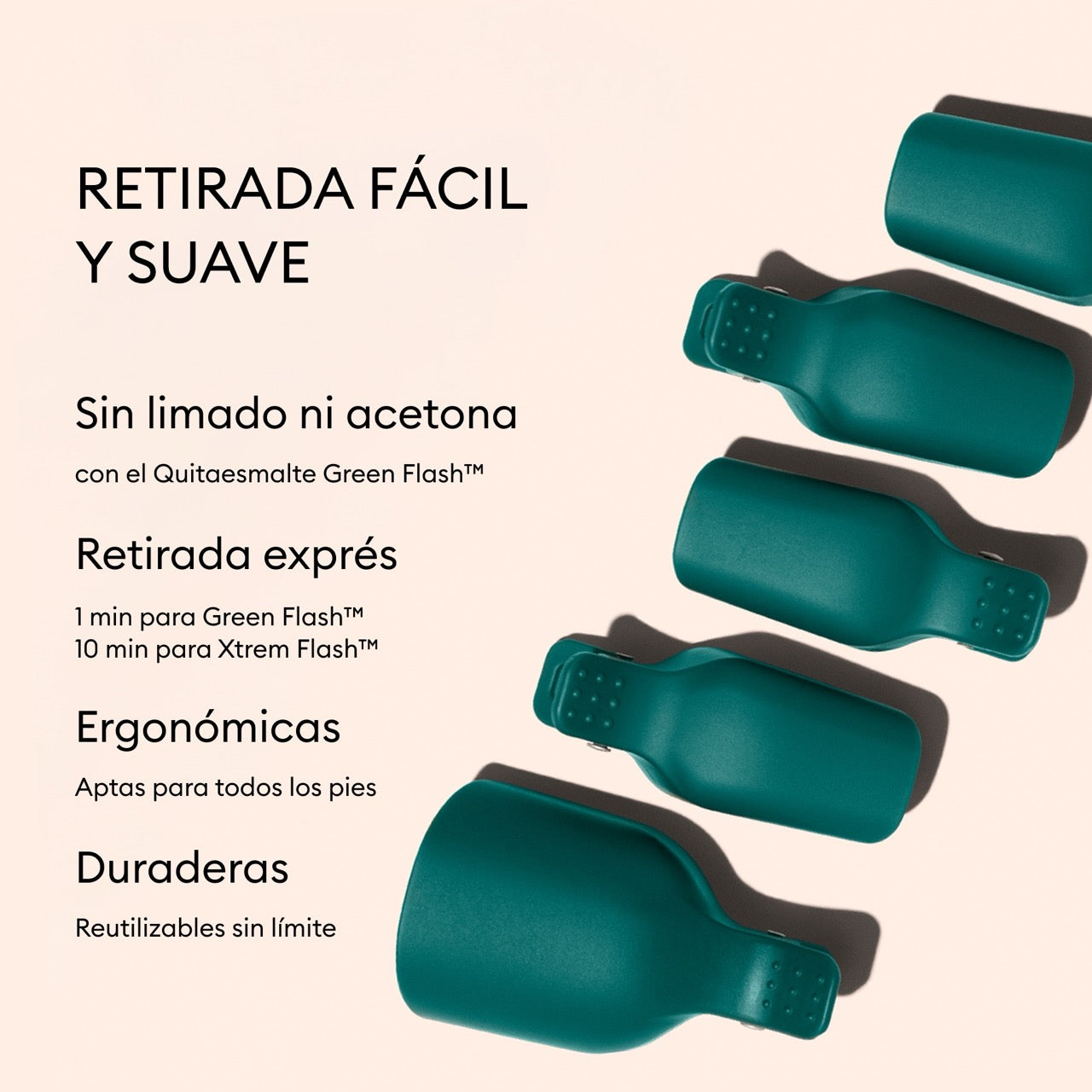 Pinzas de eliminación para pies