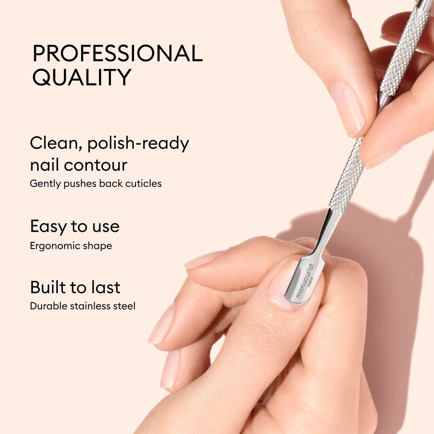 Steel Cuticle Pusher