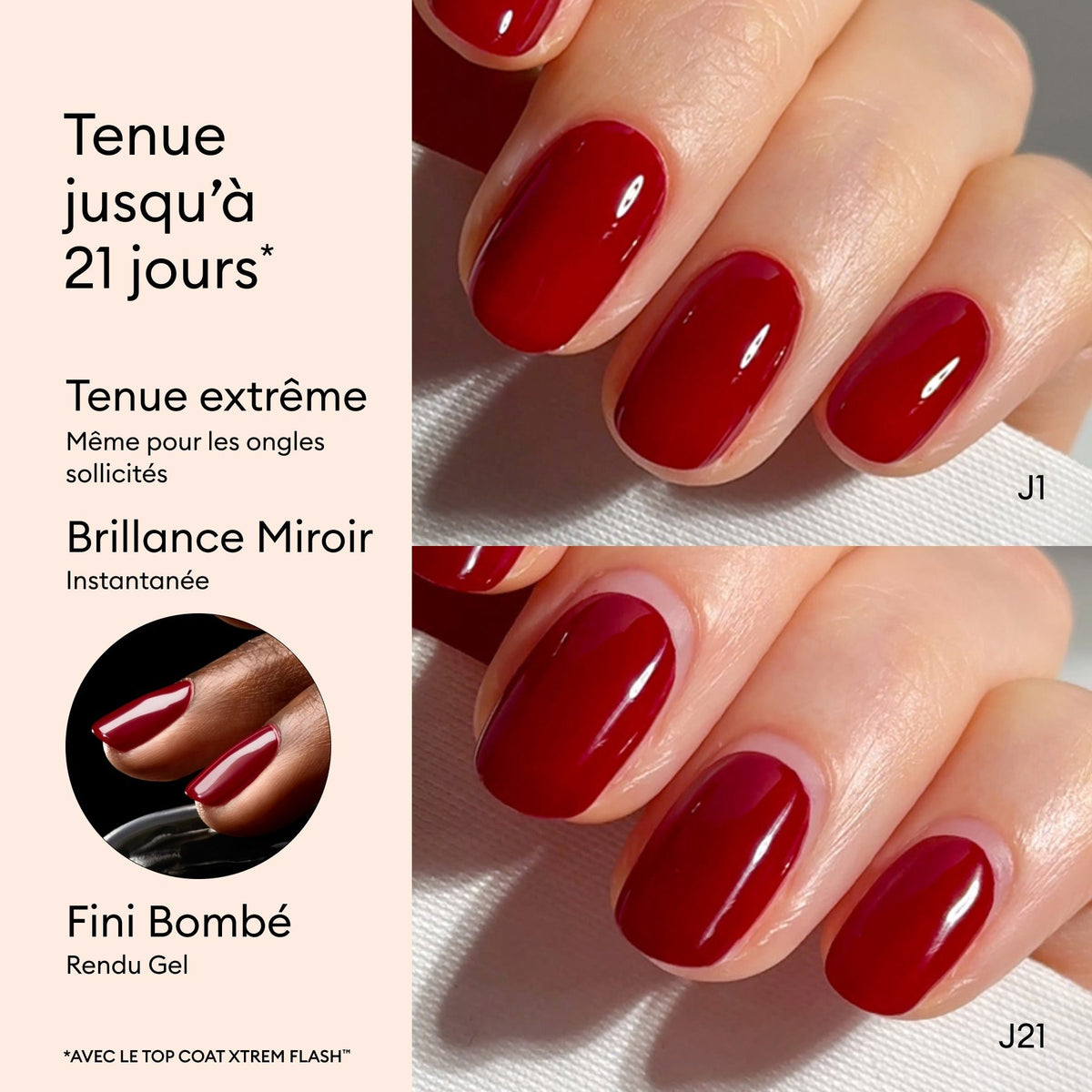 Kit vernis semi-permanent Xtrem Flash™ - Gloss