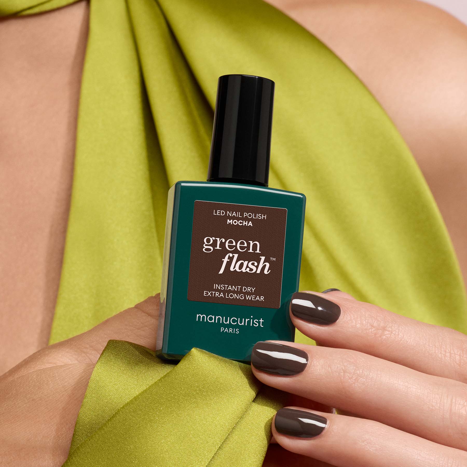 Green Flash Mocha - Alternative to gel polish | Manucurist