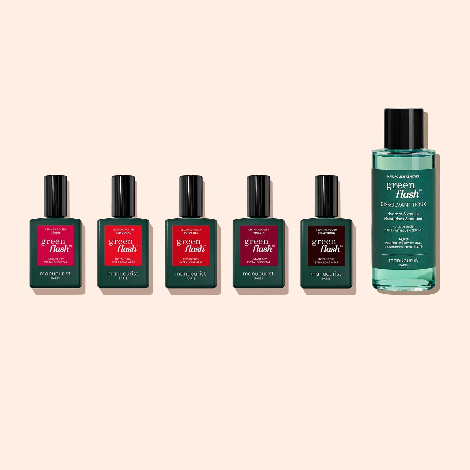 Rainbow personalizable green flash