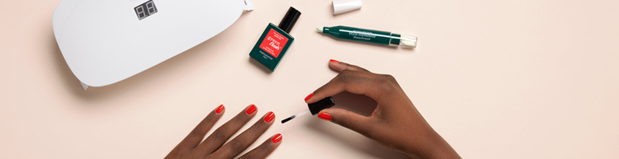 Andreia Semi-permanenter Nagellack – Bis Zu 4 Wochen Halt, Intensiver Glanz, Farbe 300 Blau