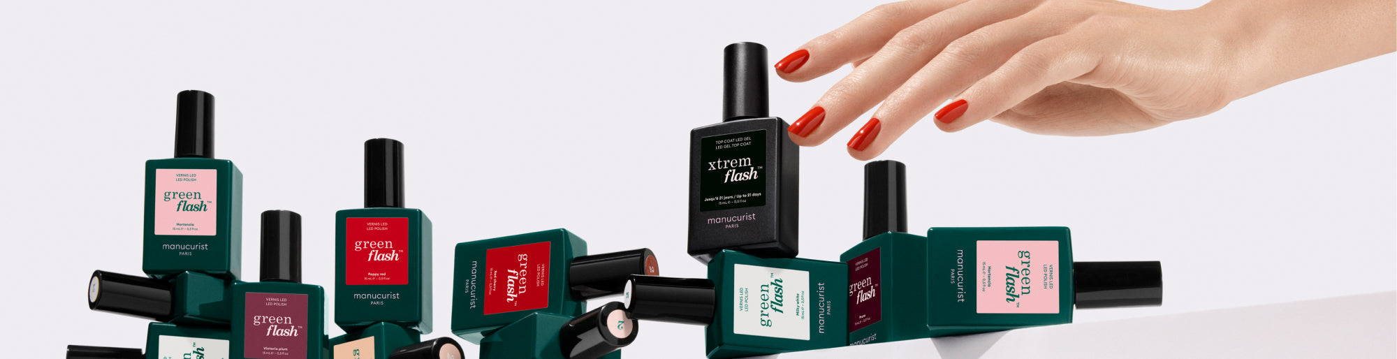 Lifestyle gamme Green Flash avec Xtrem Flash