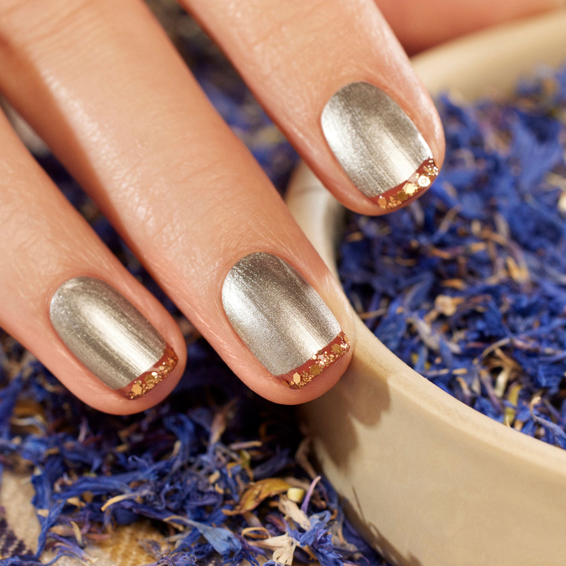 Biologisch afbreekbare glitter Copper 