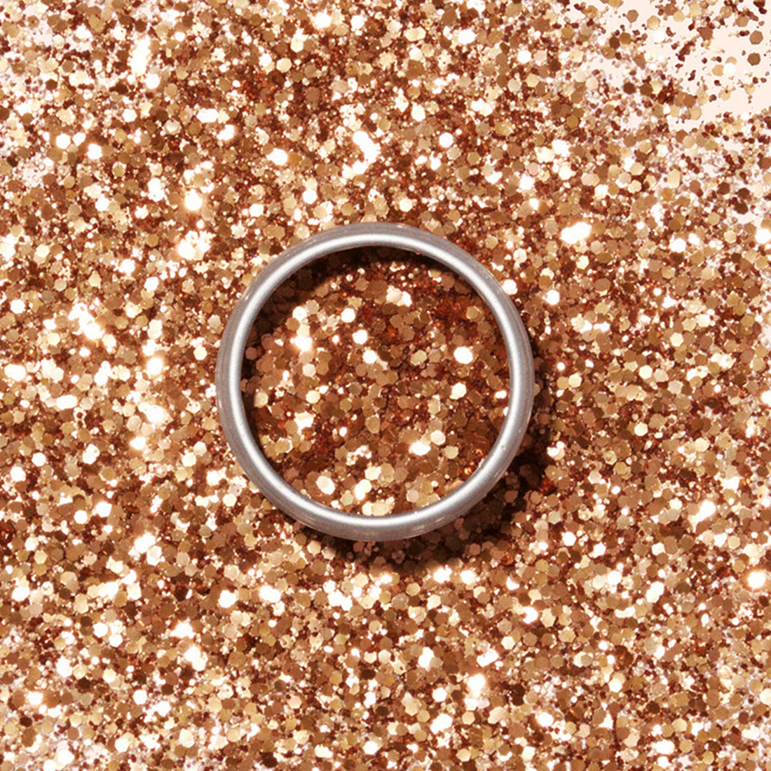 Biologisch afbreekbare glitter Copper 
