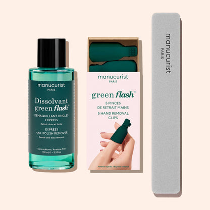 Duo Removedor Suave Green Flash™ &amp; Pinças de remoção