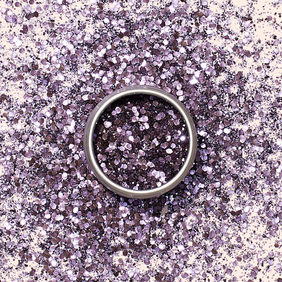 Lilac biodegradable glitter