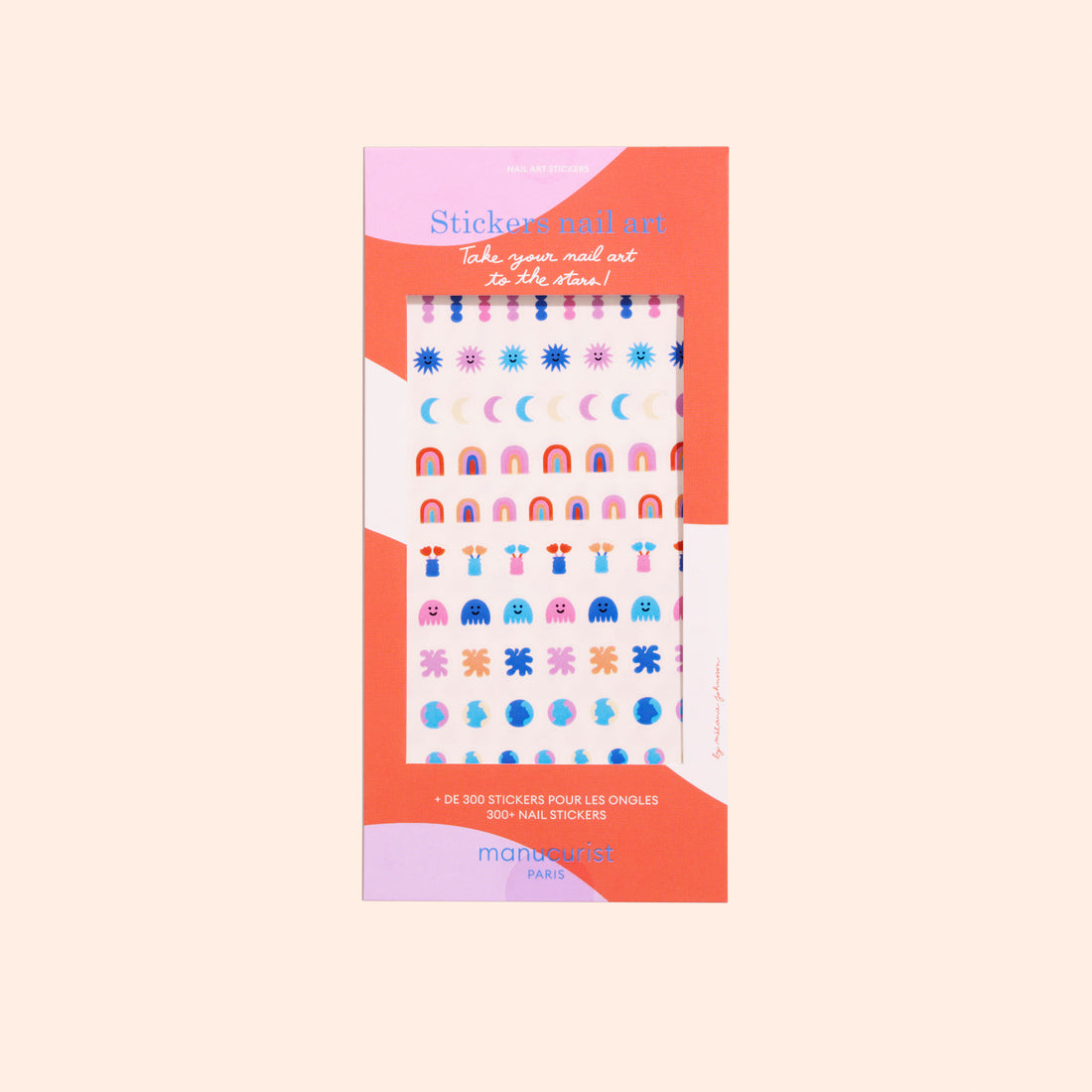 Winter Nail Art Sticker