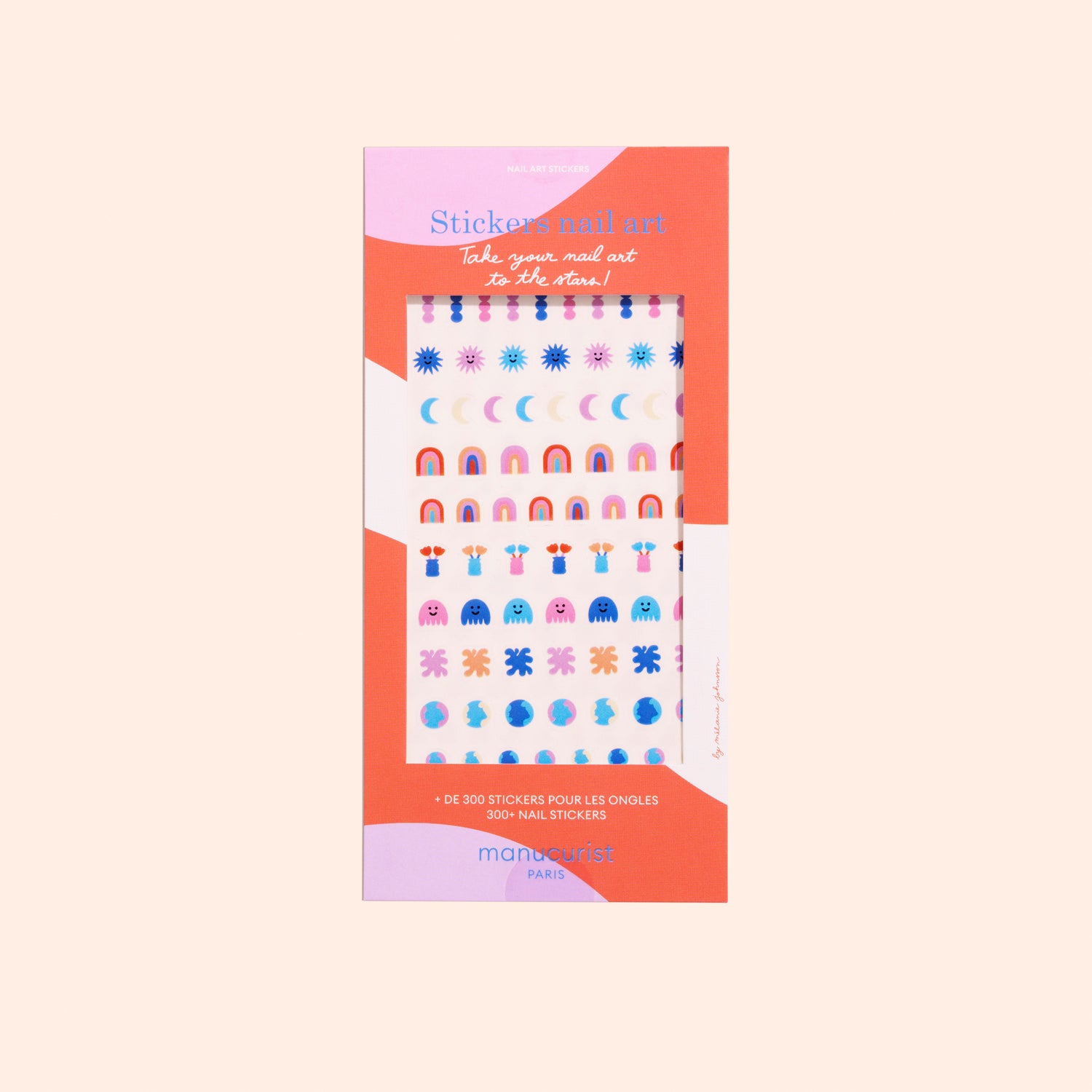 Winter Nail Art Sticker