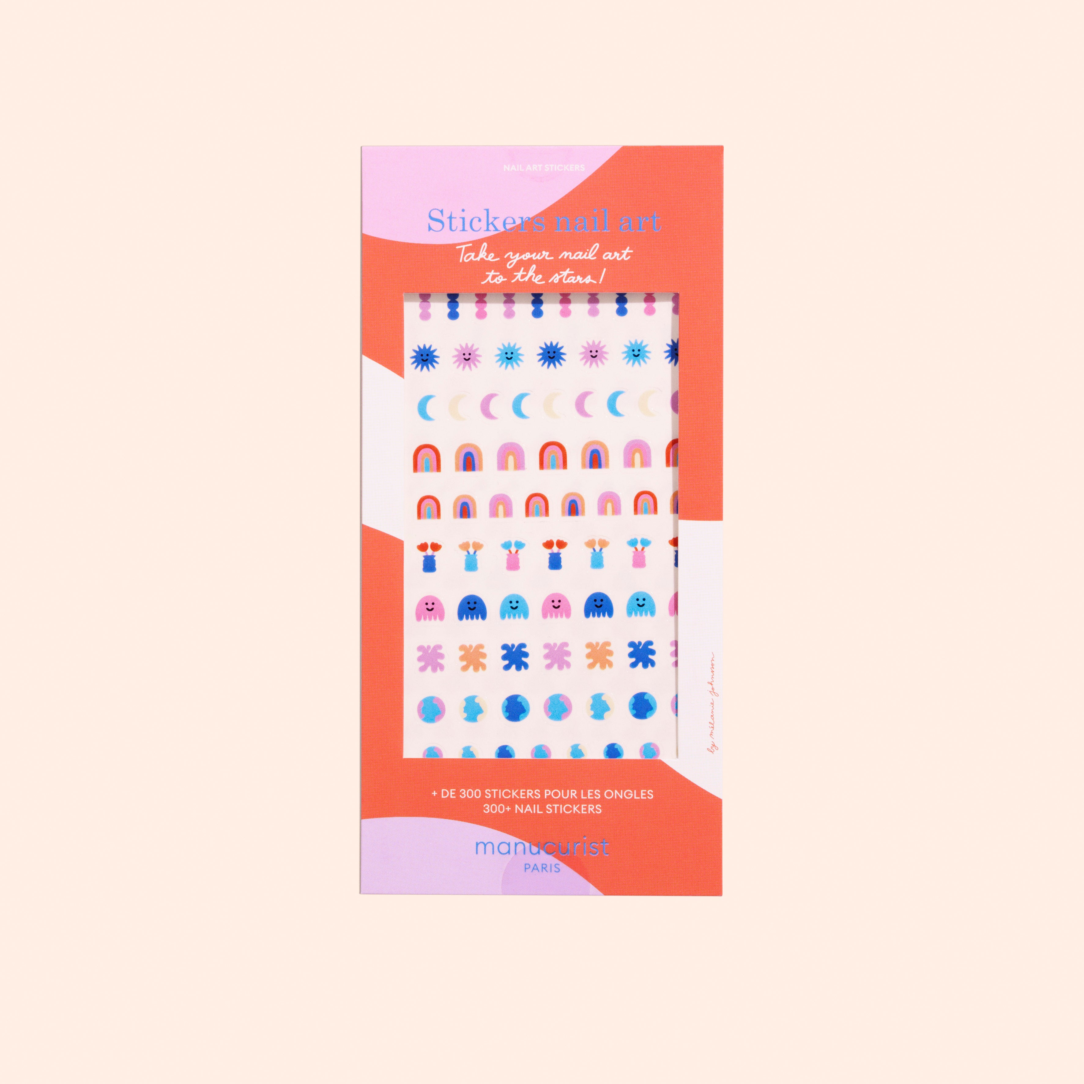 Winter Nail Art Sticker