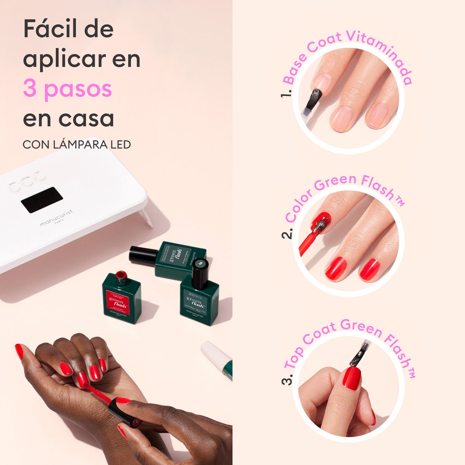 Kit Super Starter Green Flash | Manucurist