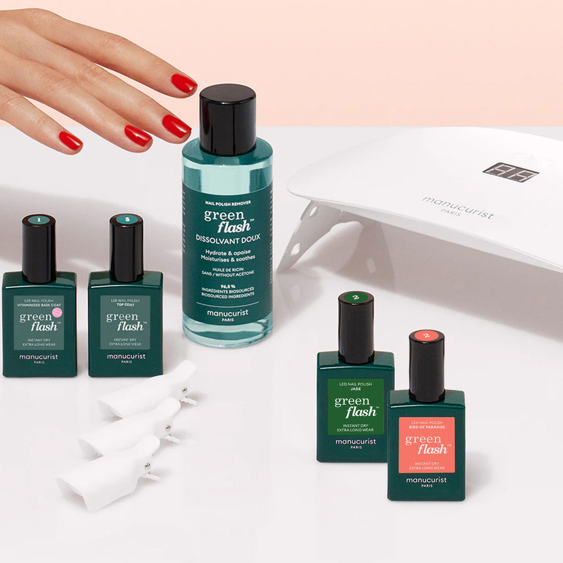 Starter Kit Green Flash™ 24W - Jade & Bird of Paradise