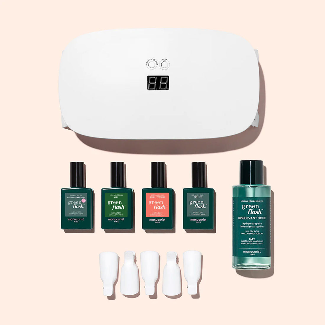 Starter Kit Green Flash™ 24W - Jade &amp; Bird of Paradise