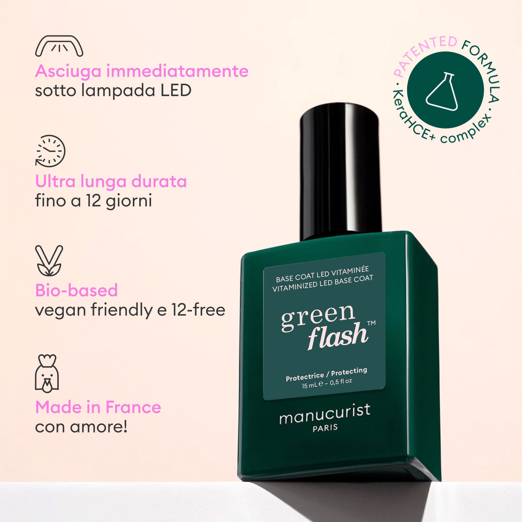 Base coat Vitaminica Green Flash™