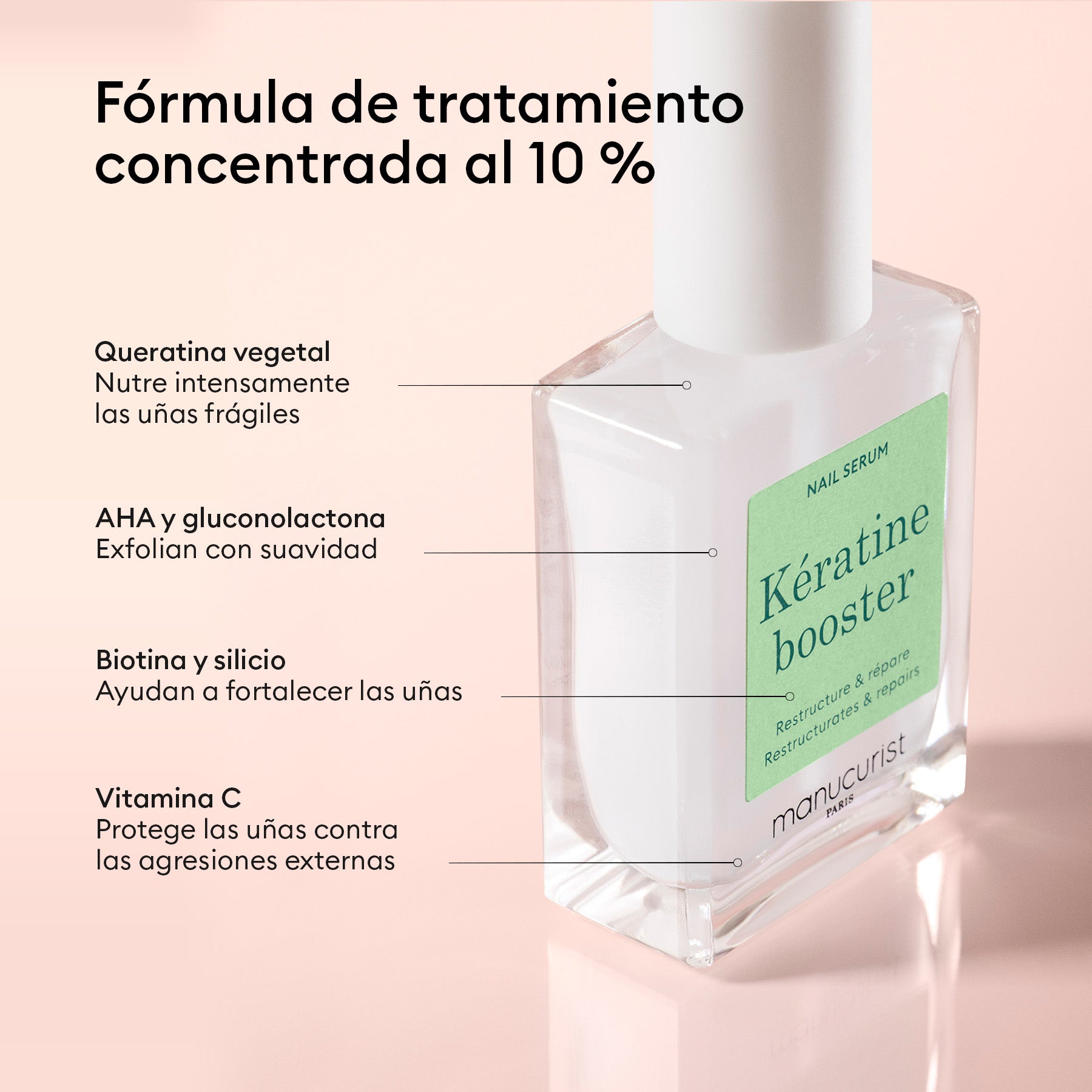 Sérum endurecedor de uñas