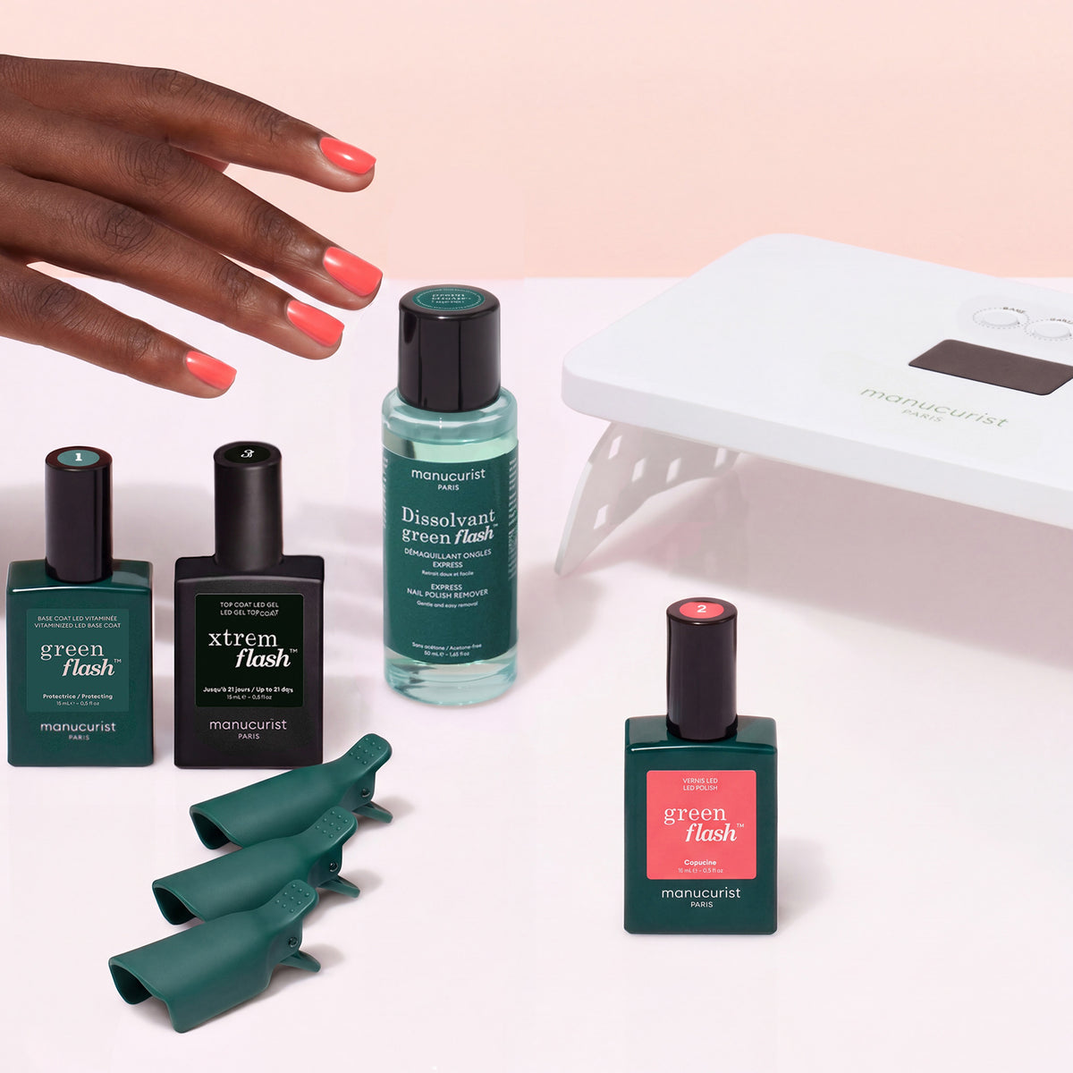 Xtrem Flash™ Set für UV-Nagellack – Capucine