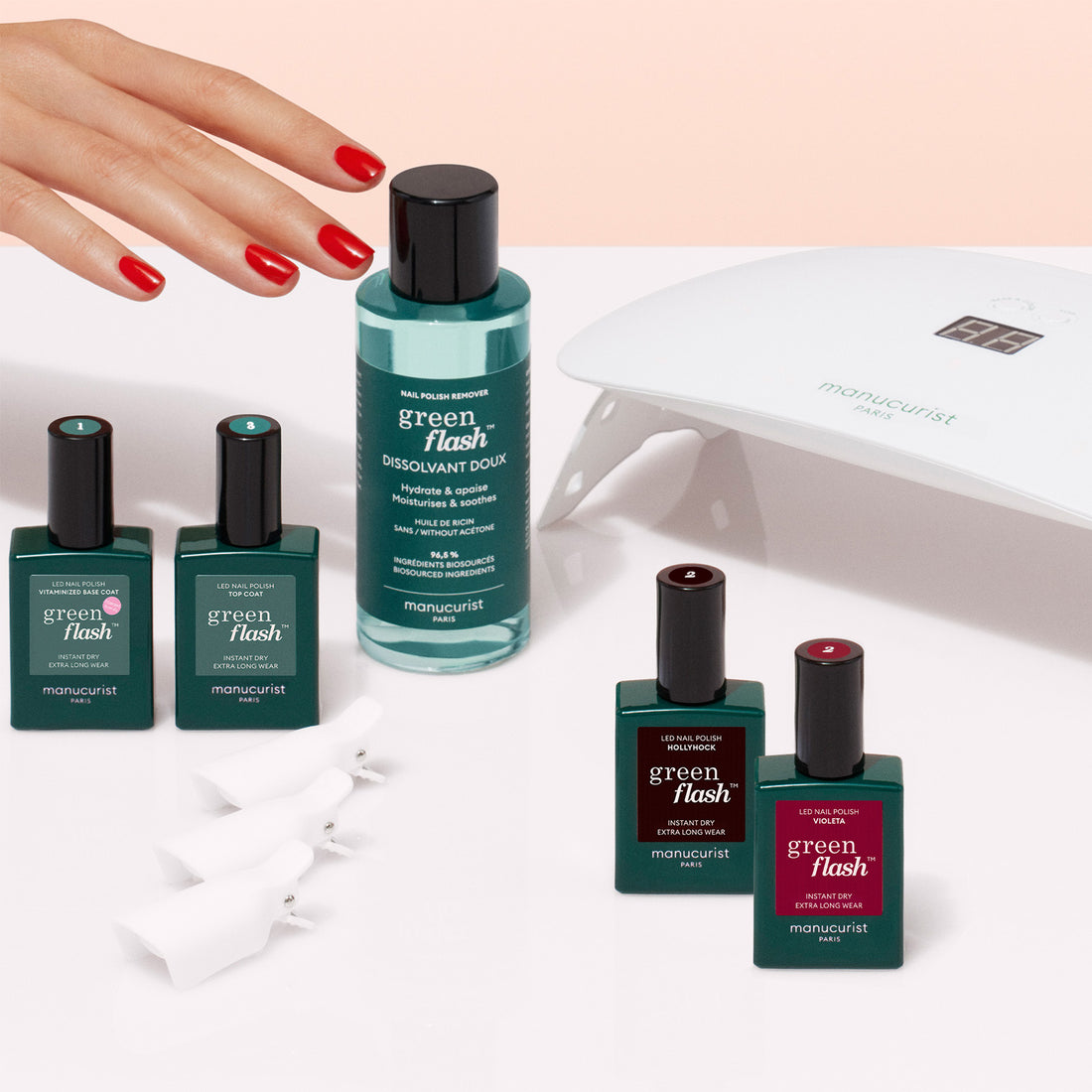 Starter Kit Green Flash™ 24W - Violeta & Hollyhock