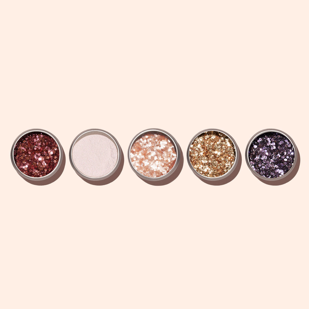 Purpurina biodegradable Rose gold