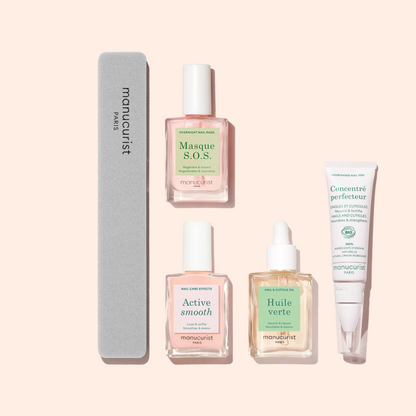 Starter-routine - Geribbelde nagels