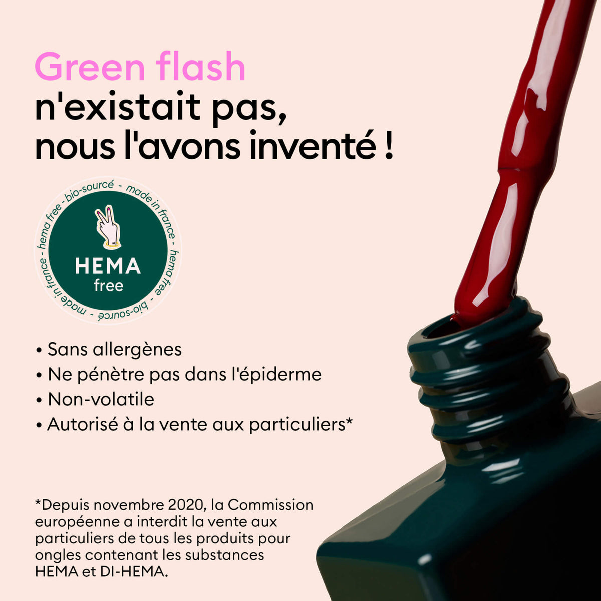 Подаръчен комплект за полуперманентен лак Green Flash™ – Prune &amp; Pale Rose
